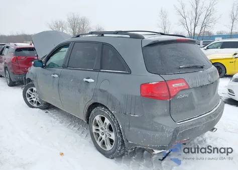 2009 Acura Mdx Technology Package z USA, uszkodzony, nr VIN 2HNYD28449H504662